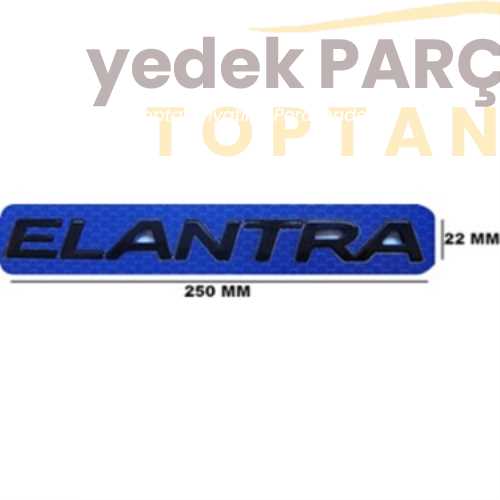 HYUNDAI ELANTRA YAZI SİYAH